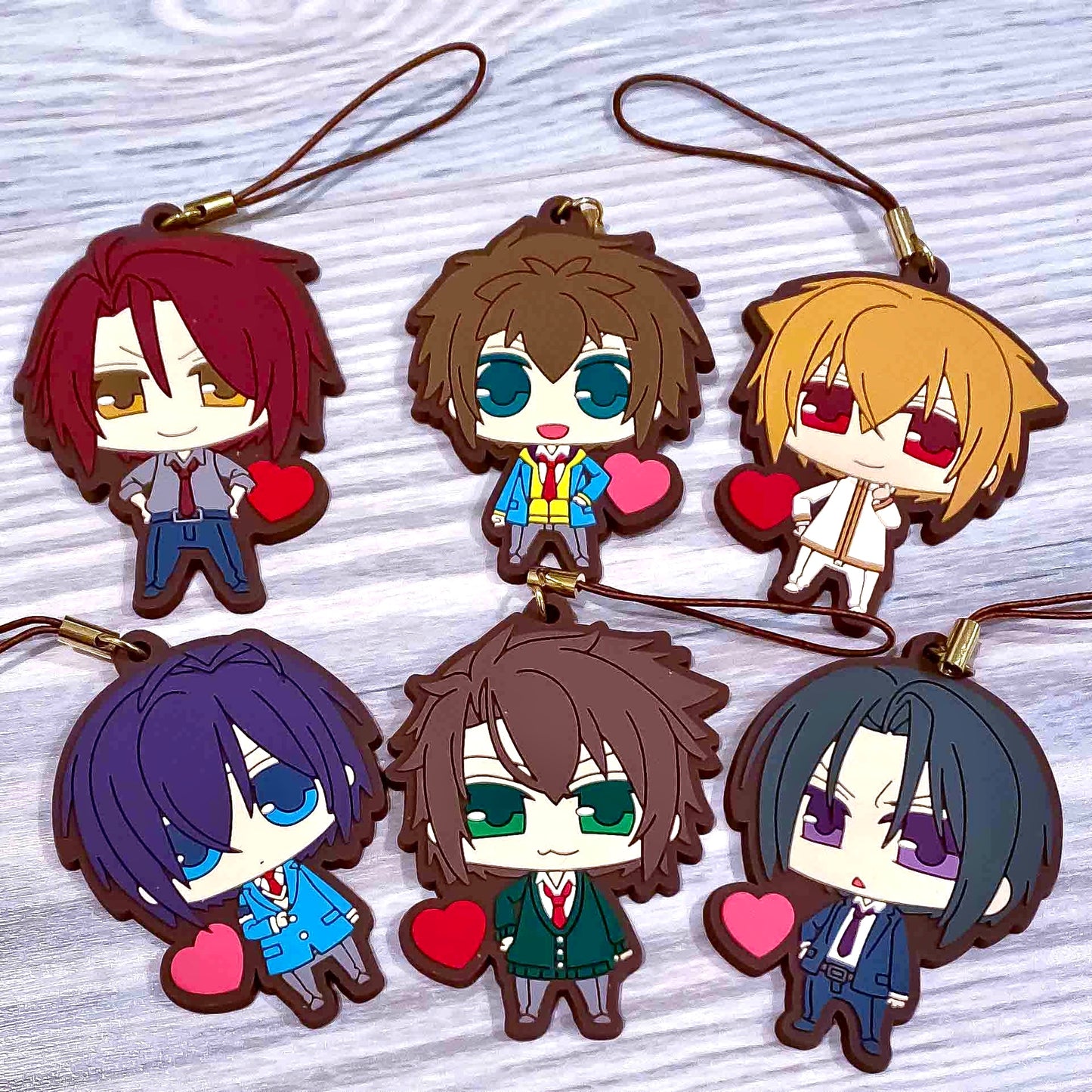 Hakuoki Shinsengumi SSL rubber strap