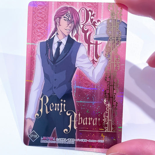 Bleach anime SP holo trading card - Renji Abarai