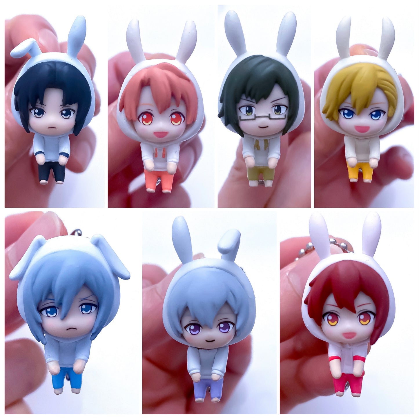 Idolish 7 linkable charms - Bunny Suit - i7