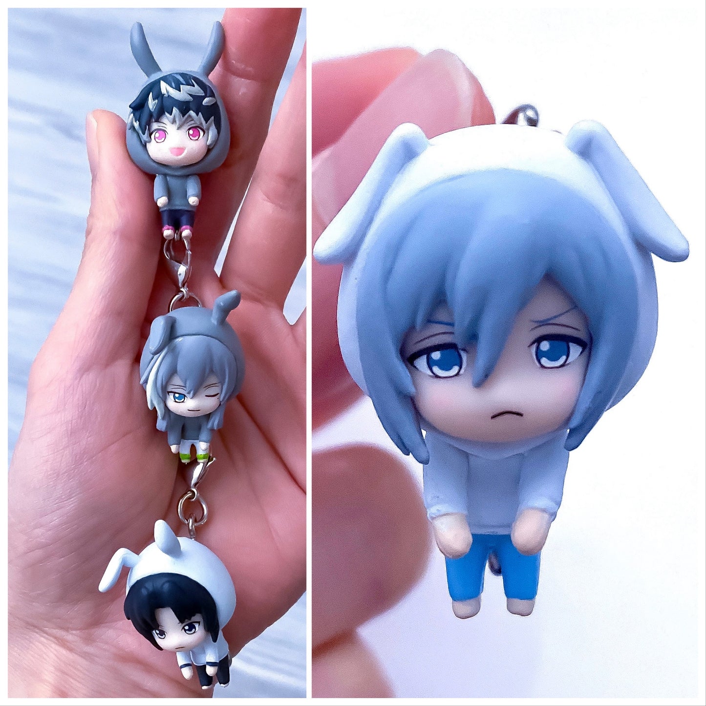 Idolish 7 linkable charms - Bunny Suit - i7