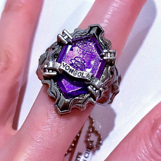 Katekyo Hitman Reborn Original Vongole Rings with keychain