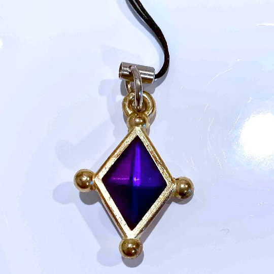 Puella Magi Madoka Magica Homura's earring motif charm with strap