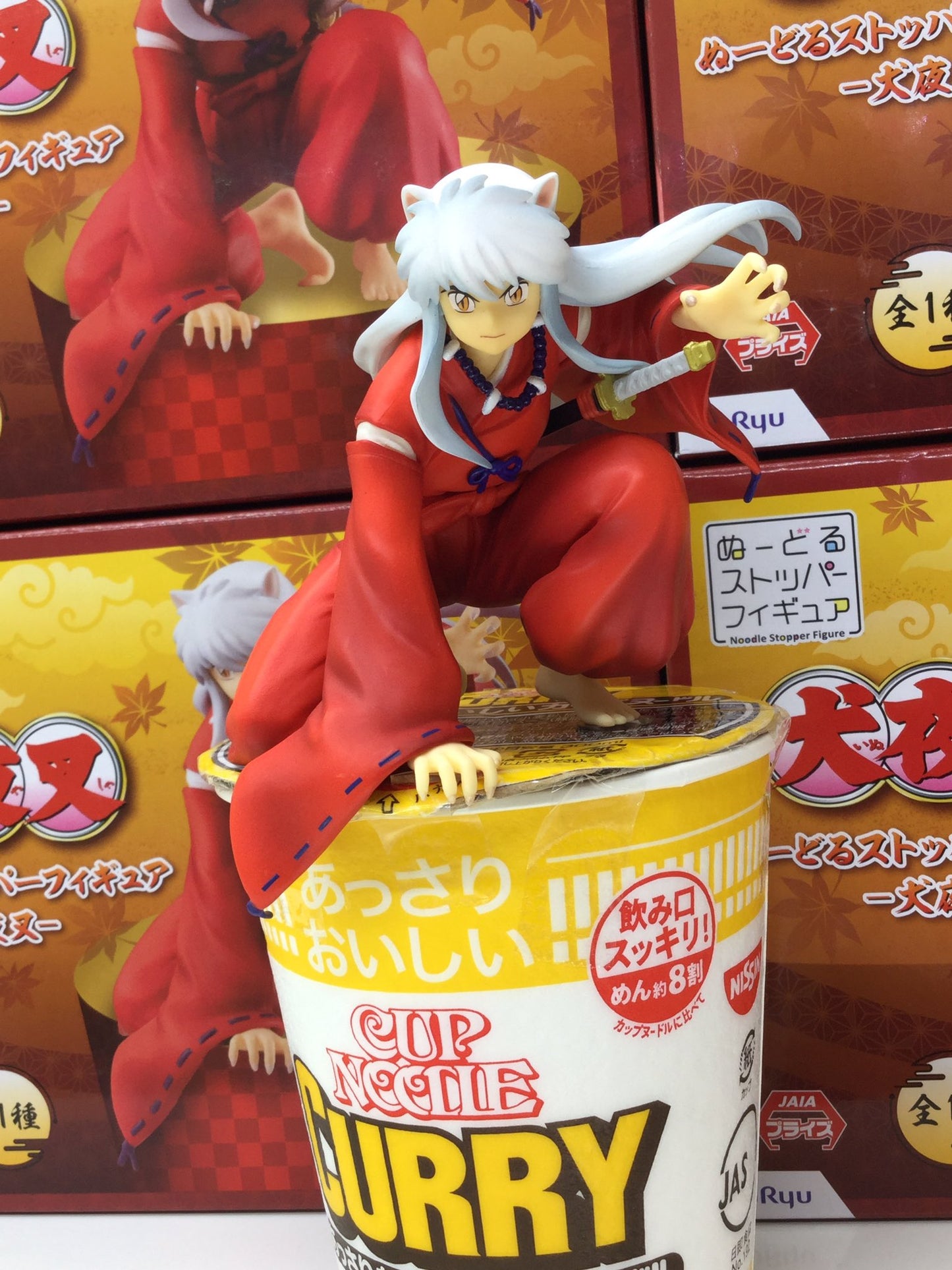 Inuyasha noodle stopper figure