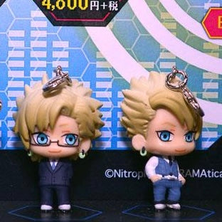 Dramatical Murder DMMD figure mascot charms set of 2 - Trip and Virus (Yaoi) - Nitro+Chiral