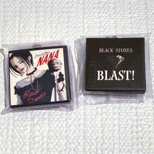 Nana CD style acrylic keychain charms set of 2 - Nana Osaki from Black Stones + Blast